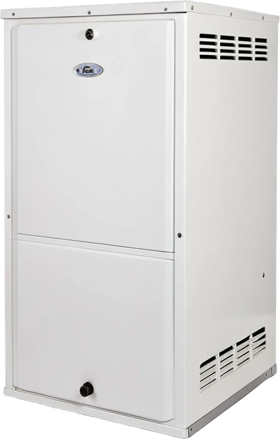High-efficiency furnace installed and serviced by Empire State Plumbing